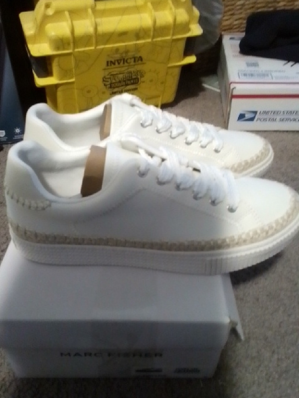 Marc Fisher Ivory Spryng Sneakers - Picture 3 of 5